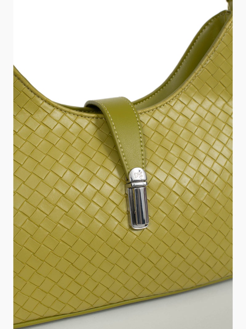Sac porté épaule 1 anse nila hexagona Vert clair - Kiabi