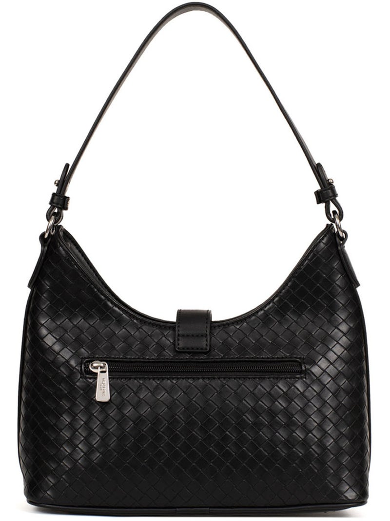 Sac porté épaule 1 anse NILA Noir - Kiabi