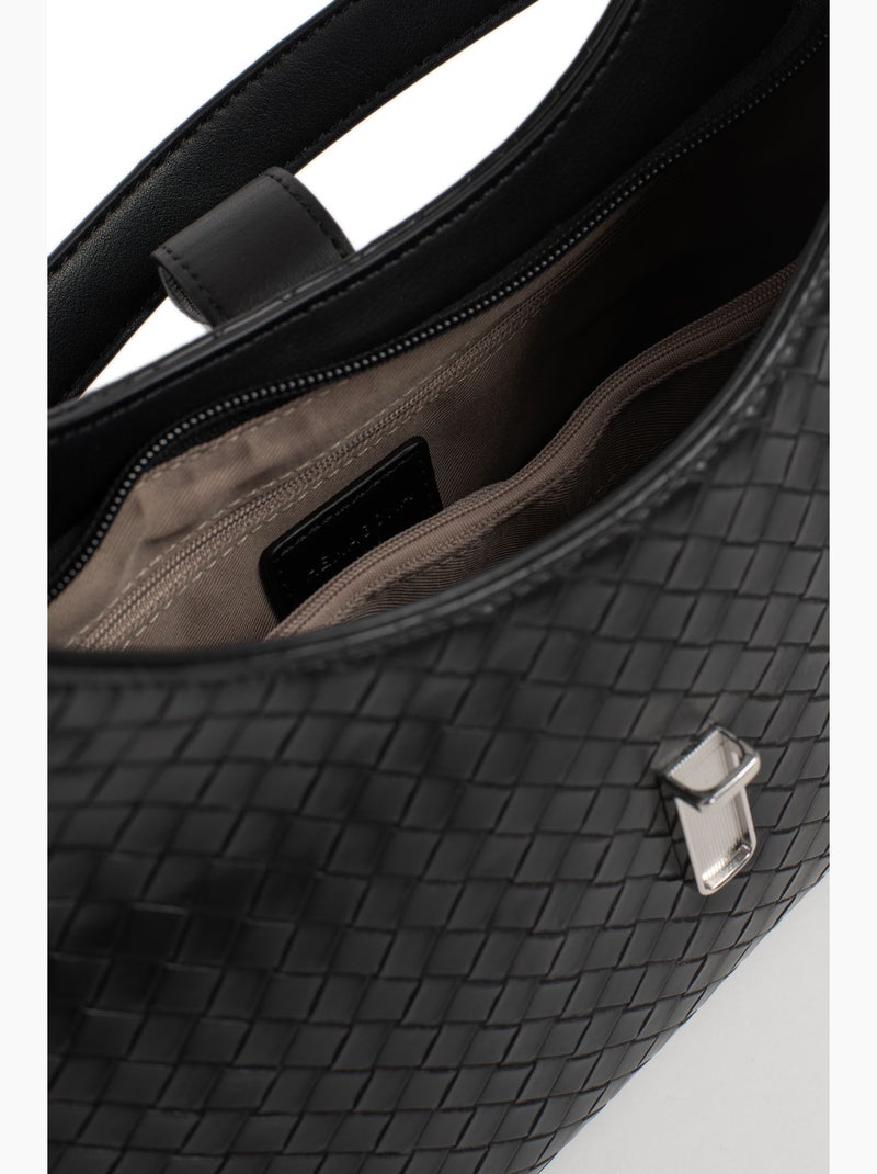Sac porté épaule 1 anse NILA Noir - Kiabi