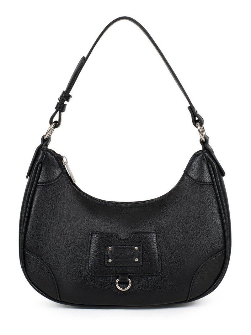 Sac porté épaule 1 anse Noir - Kiabi