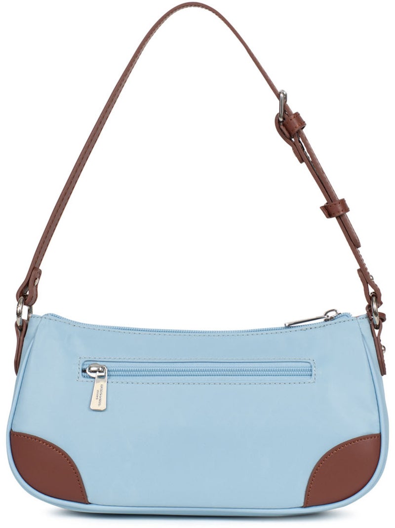 Sac porté épaule 1 anse POP Bleu ciel - Kiabi