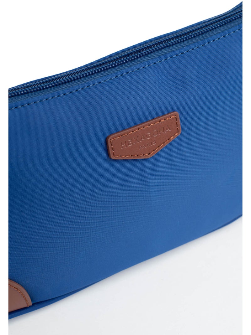 Sac porté épaule 1 anse pop hexagona Bleu azur - Kiabi