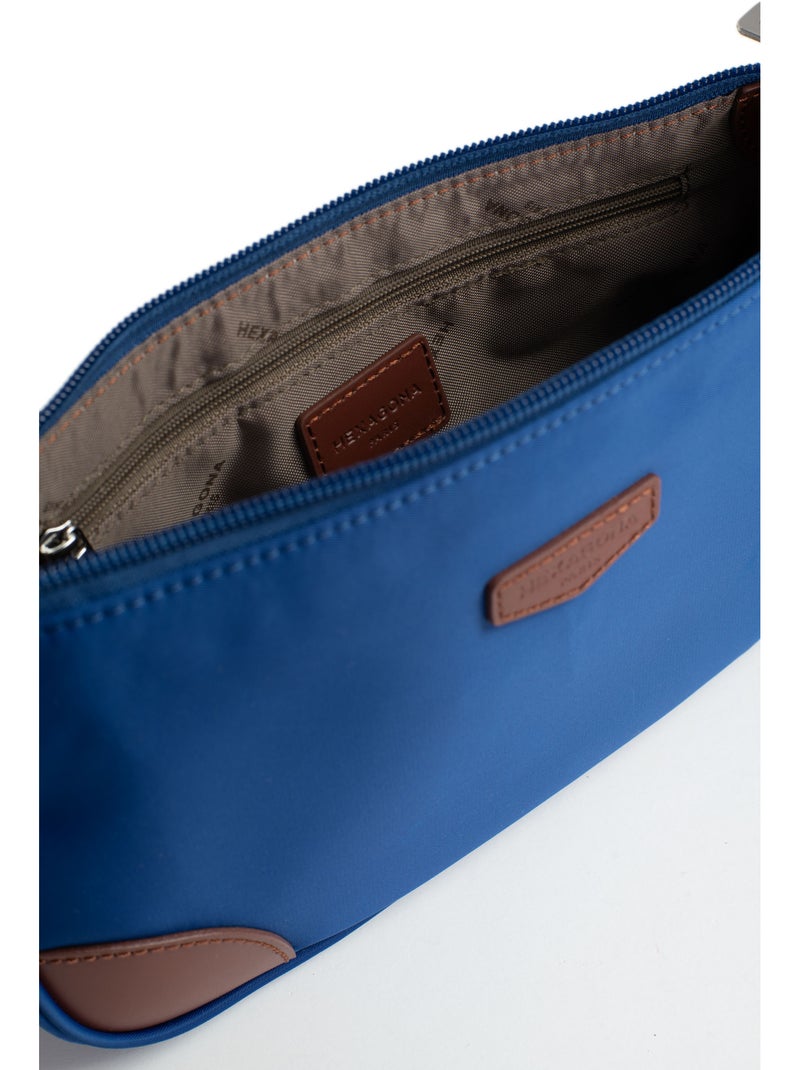 Sac porté épaule 1 anse pop hexagona Bleu azur - Kiabi