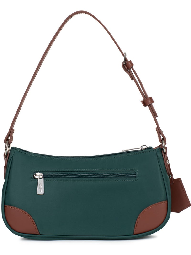 Sac porté épaule 1 anse pop hexagona Vert émeraude - Kiabi
