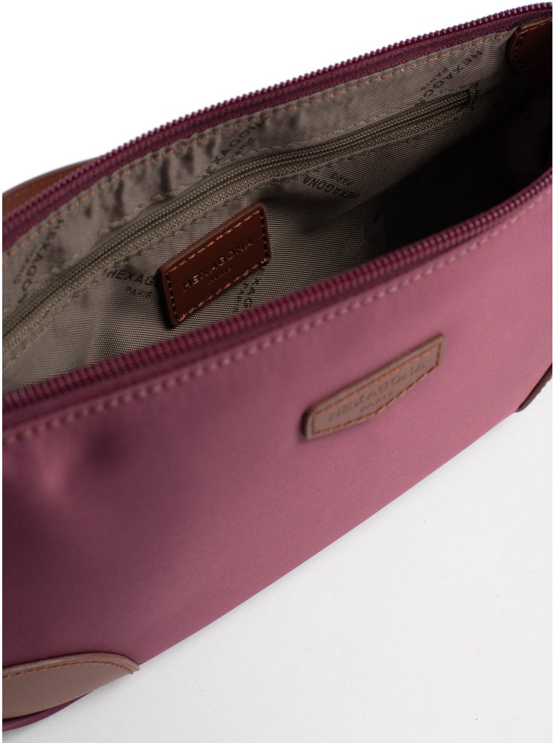 Sac porté épaule 1 anse pop hexagona Violet prune - Kiabi