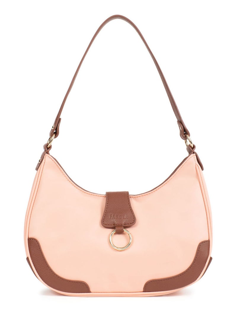 Sac porté épaule 1 anse Rose - Kiabi