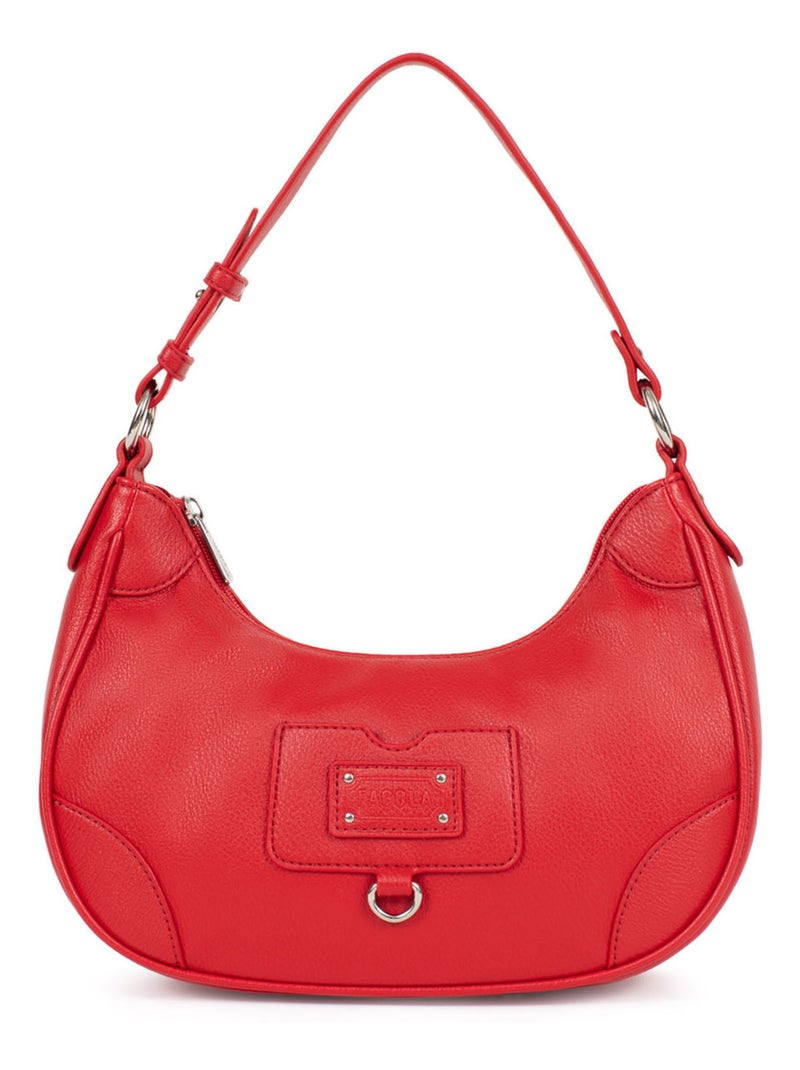 Sac porté épaule 1 anse Rouge foncé - Kiabi
