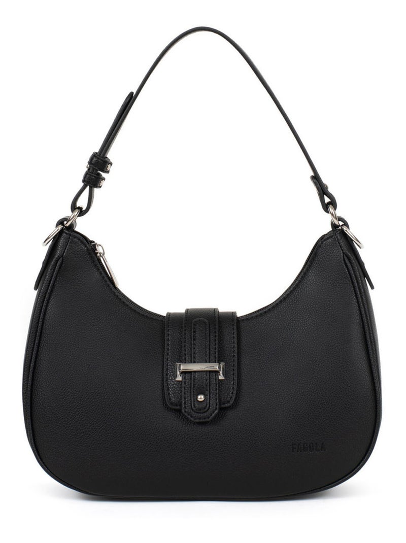 Sac porté épaule 1 anse Stella Femme Noir - Kiabi