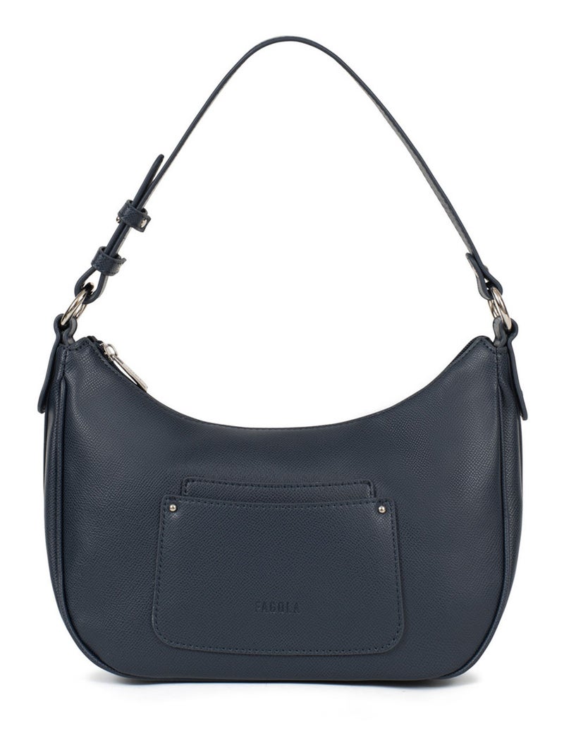 Sac porté épaule 1 anse Tessa Femme Bleu nuit - Kiabi