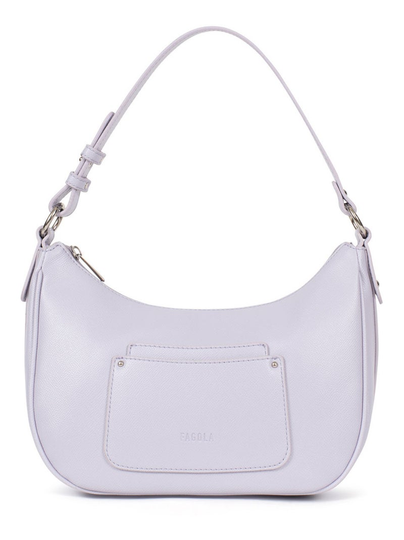 Sac porté épaule 1 anse Tessa Femme Mauve lilas - Kiabi