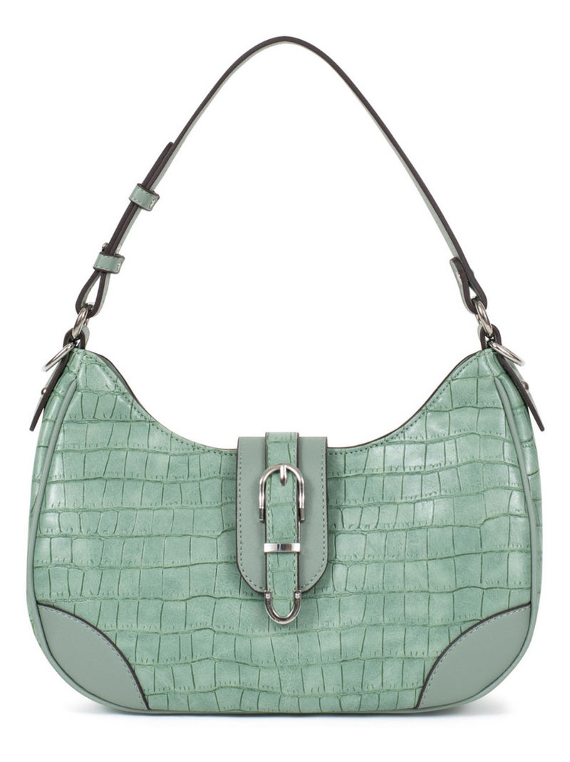 Sac porté épaule 1 anse Véra Femme Menthe - Kiabi