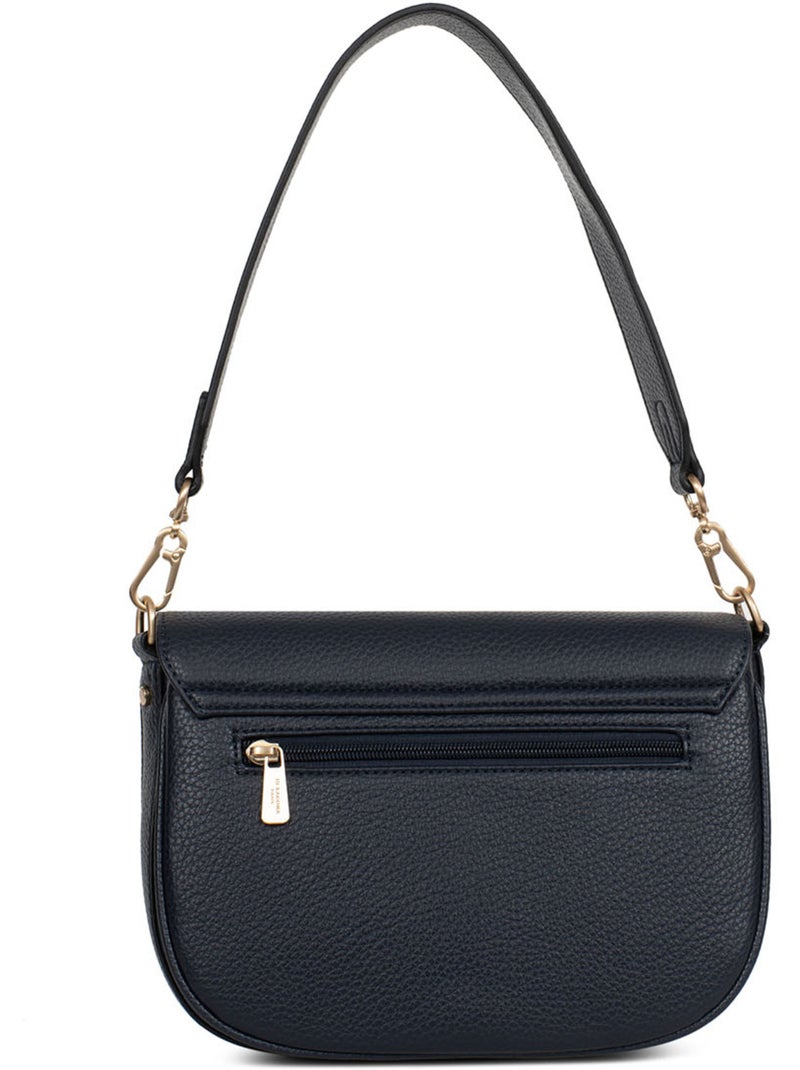 Sac porté épaule 1 anse ZORA Bleu nuit - Kiabi