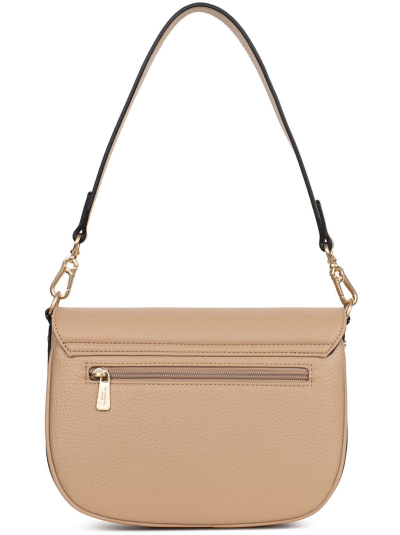 Sac porté épaule 1 anse zora hexagona Beige sable - Kiabi