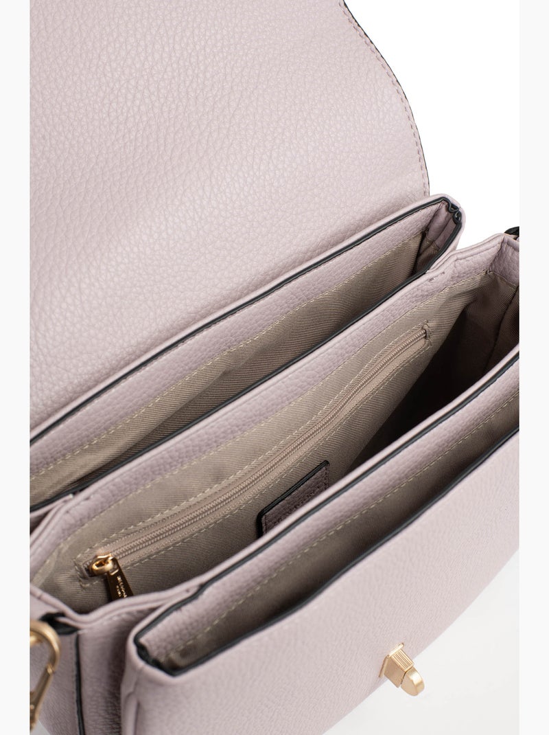 Sac porté épaule 1 anse zora hexagona Parme - Kiabi
