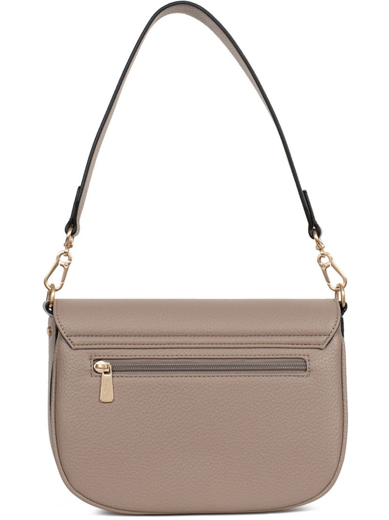 Sac porté épaule 1 anse zora hexagona Taupe - Kiabi