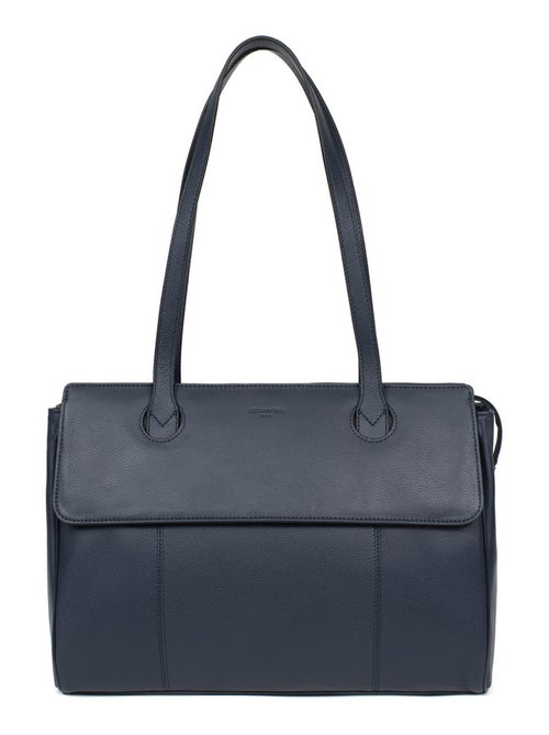 Sac porté épaule 2 anses  13" & a4  cuir confort business hexagona - Kiabi