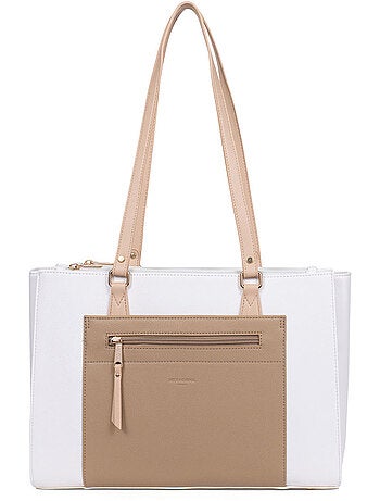 Sac porté épaule 2 anses 13" & a4 lys hexagona