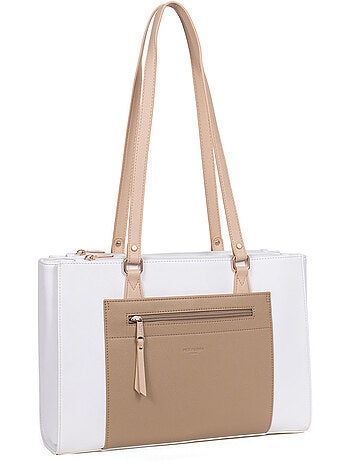Sac porté épaule 2 anses 13" & a4 lys hexagona