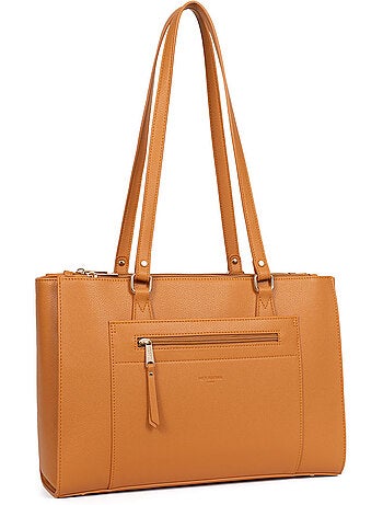 Sac porté épaule 2 anses 13" & a4 lys hexagona