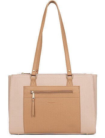 Sac porté épaule 2 anses 13" & a4 lys hexagona