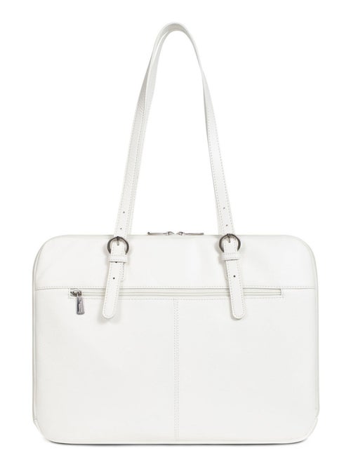 Sac porté épaule 2 anses  15" & A4  Cuir CONFORT - Kiabi