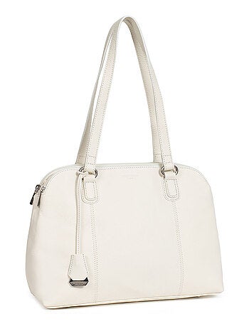 Sac porté épaule 2 anses a4 cuir confort hexagona