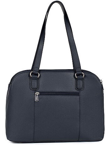 Sac porté épaule 2 anses a4 cuir confort hexagona