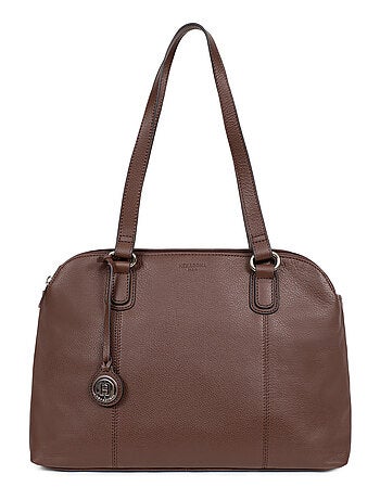 Sac porté épaule 2 anses A4 Cuir CONFORT