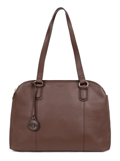 Sac porté épaule 2 anses  A4  Cuir CONFORT - Kiabi
