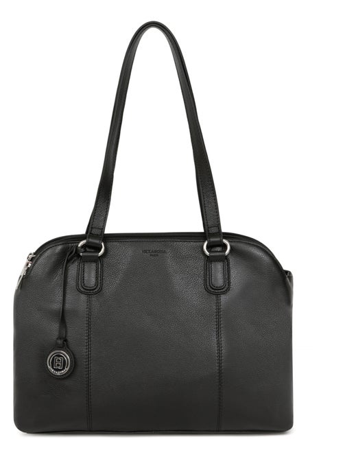 Sac porté épaule 2 anses  A4  Cuir CONFORT - Kiabi