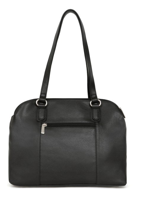 Sac porté épaule 2 anses  A4  Cuir CONFORT - Kiabi