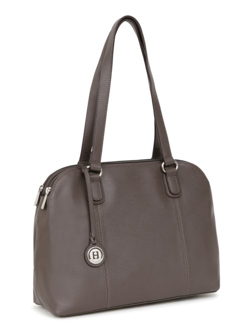 Sac porté épaule 2 anses  A4  Cuir CONFORT - Kiabi