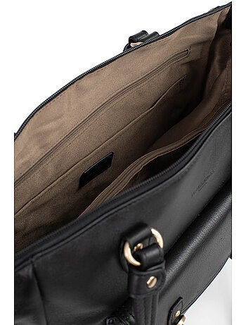 Sac porté épaule 2 anses A4 Cuir de vachette TAIMA