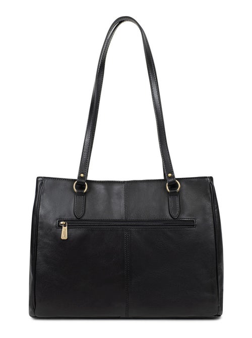 Sac porté épaule 2 anses  A4  Cuir JEANNE - Kiabi