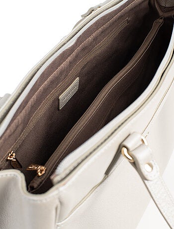 Sac porté épaule 2 anses A4 Cuir LUNA