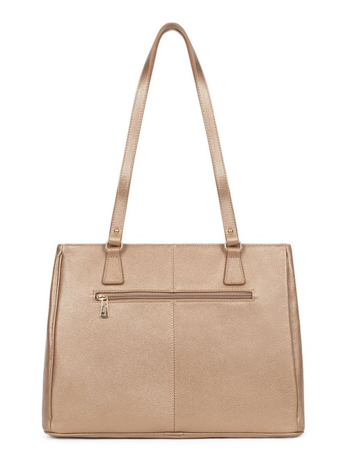 Sac porté épaule 2 anses  A4  Cuir LUNA - Kiabi