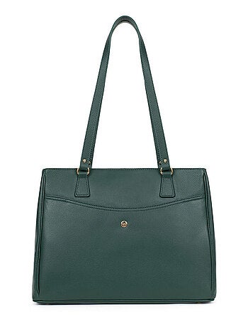 Sac porté épaule 2 anses a4 cuir luna hexagona