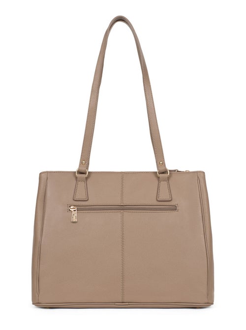Sac porté épaule 2 anses  A4  Cuir LUNA - Kiabi