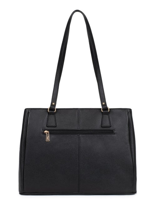 Sac porté épaule 2 anses  A4  Cuir LUNA - Kiabi