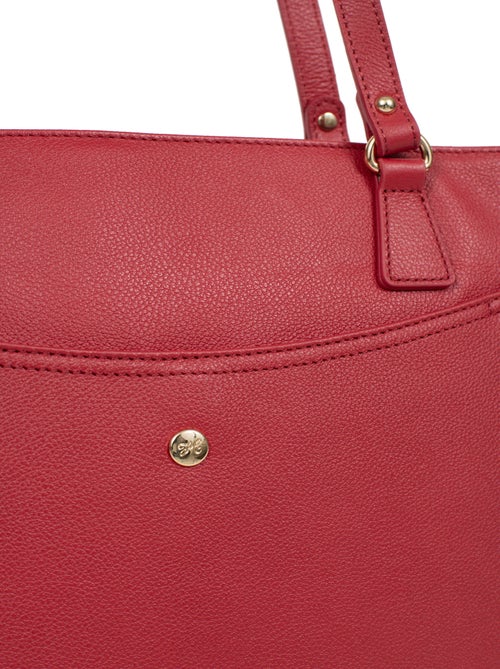 Sac porté épaule 2 anses  A4  Cuir LUNA - Kiabi