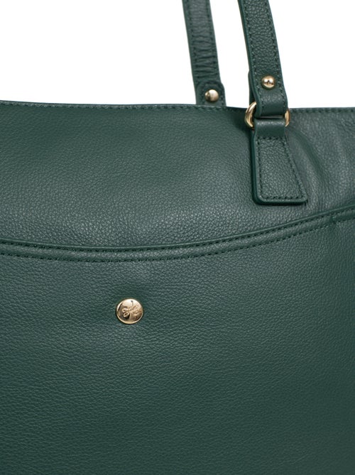Sac porté épaule 2 anses  A4  Cuir LUNA - Kiabi
