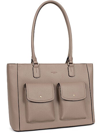 Sac porté épaule 2 anses a4 zora hexagona