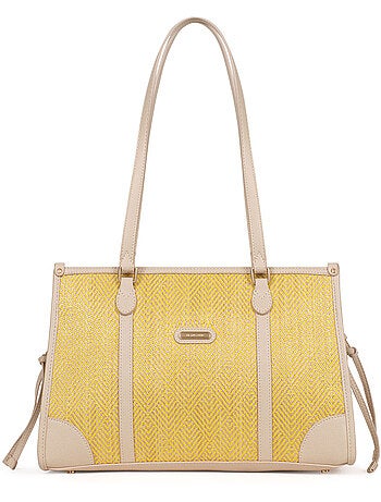 Sac porté épaule 2 anses capri hexagona