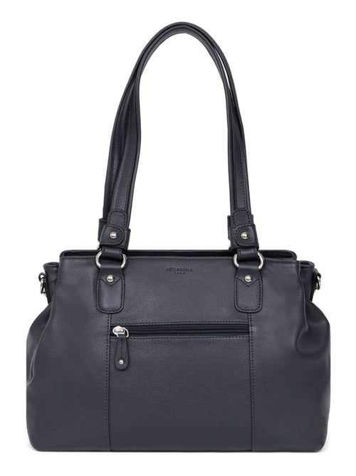Sac porté épaule 2 anses  Cuir CONFORT - Kiabi