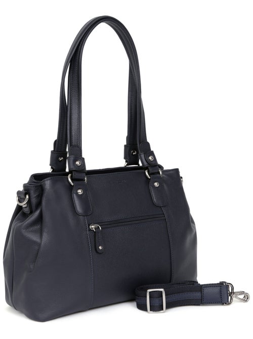 Sac porté épaule 2 anses  Cuir CONFORT - Kiabi