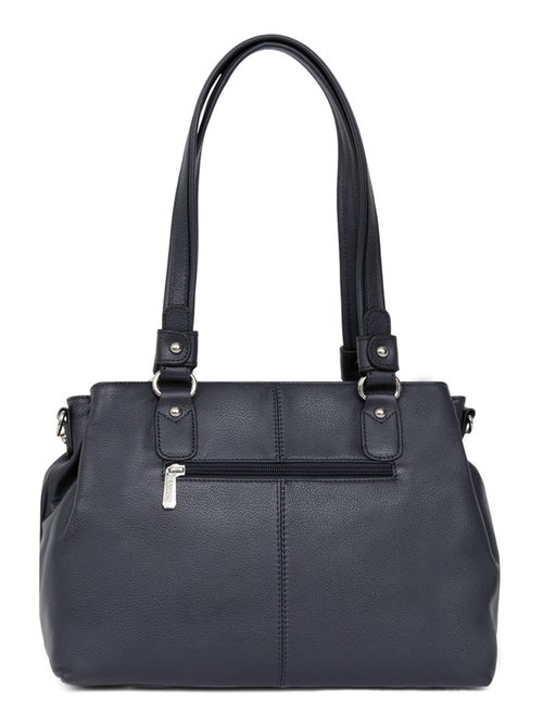 Sac porté épaule 2 anses  Cuir CONFORT - Kiabi