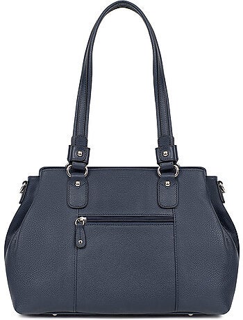 Sac porté épaule 2 anses cuir confort hexagona