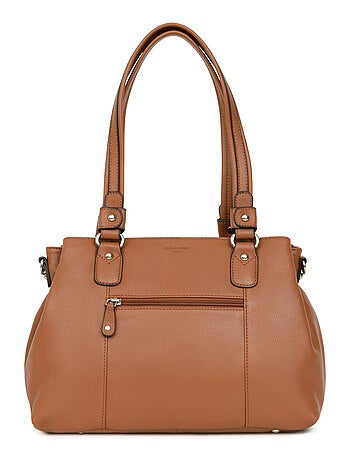 Sac porté épaule 2 anses cuir confort hexagona