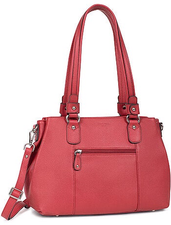 Sac porté épaule 2 anses cuir confort hexagona