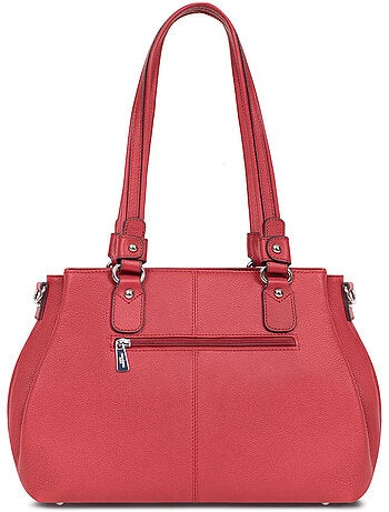 Sac porté épaule 2 anses cuir confort hexagona